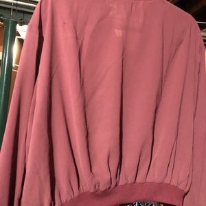 Silk bomber woman’s jacket